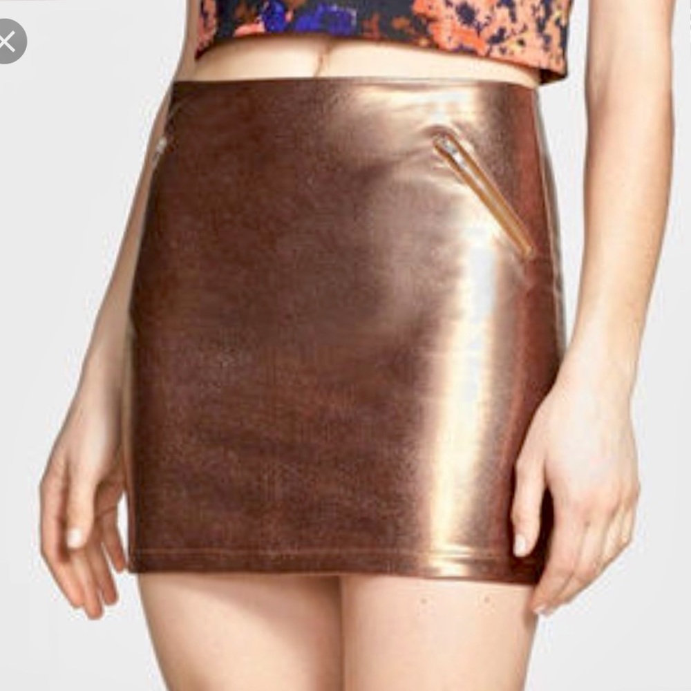 Rules of Etiquette bronze skirt
